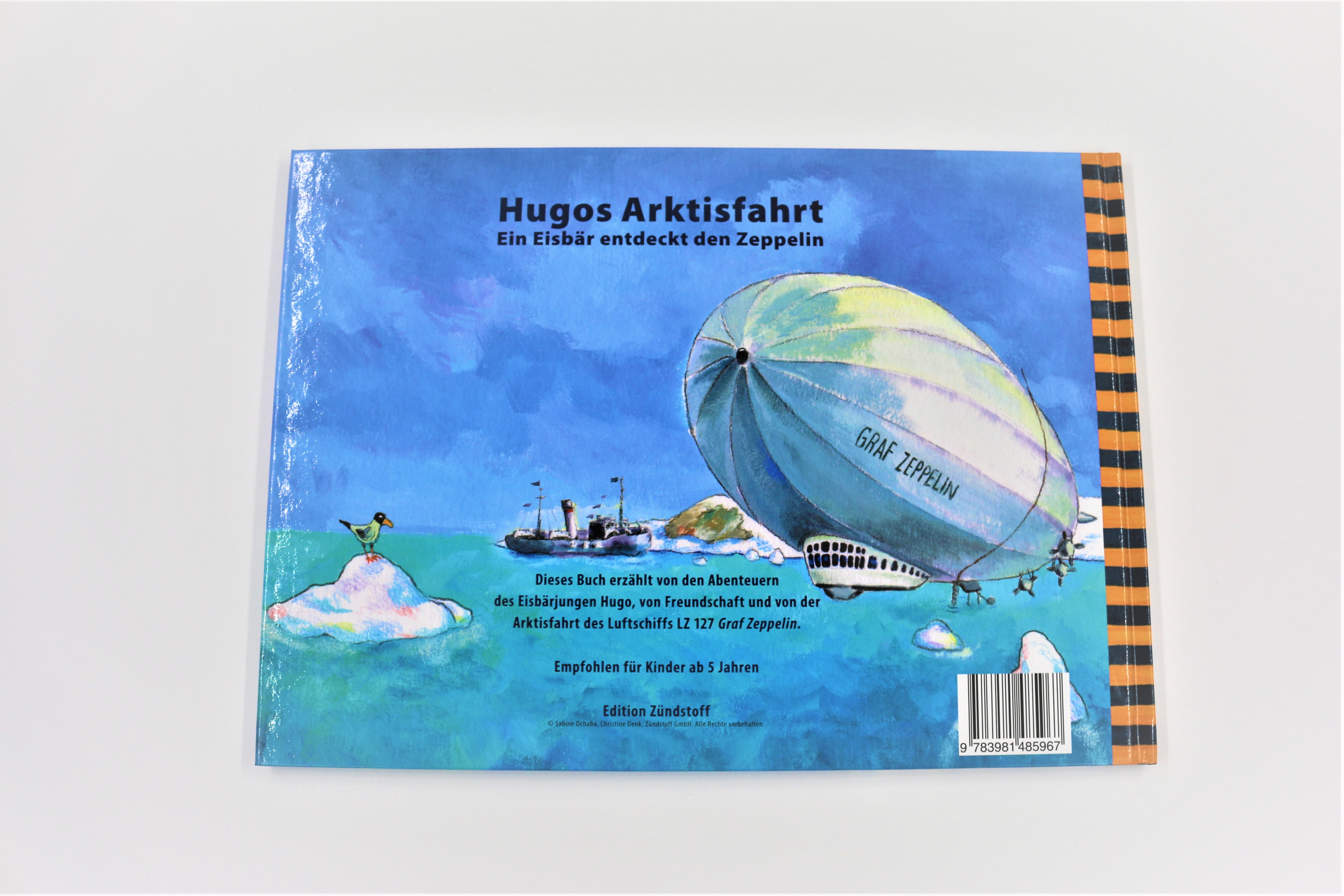 Sabine Ochaba: Hugos Arktisfahrt - Ein Eisbär entdeckt den Zeppelin